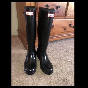 Hunter rain boots